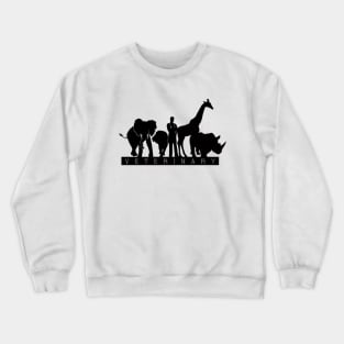 Profession T-Shirt Veterinary Crewneck Sweatshirt